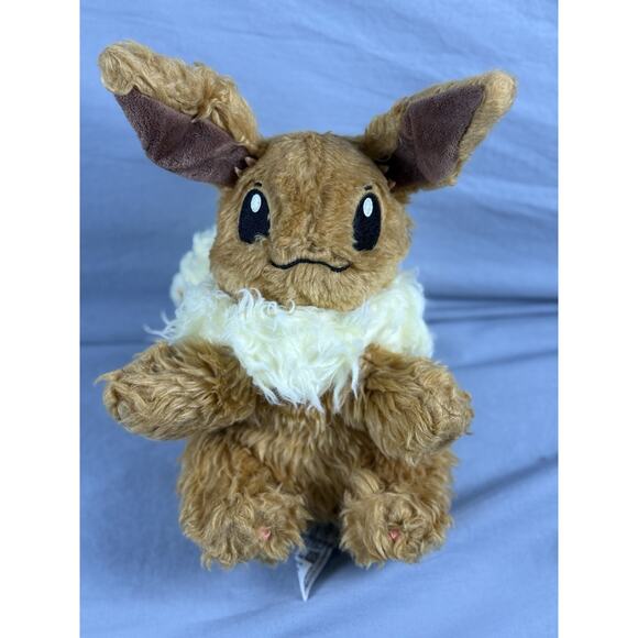 SEGA TOYS Pokemon Eevee WHO are YOU ? Characters Plush Toy 3915A 2020 Game Freak - Picture 1 of 7